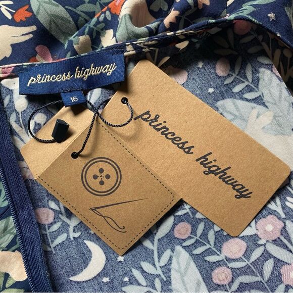 New ModCloth x Princess Highway Befitting Bunnies Tiered Dress - Picture 6 of 8